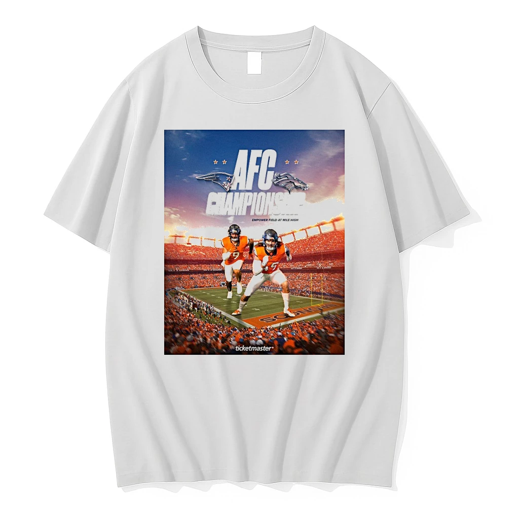 Denver Broncos Vs New England Patriots Afc Championship Empower Field At Mile High Shirts
