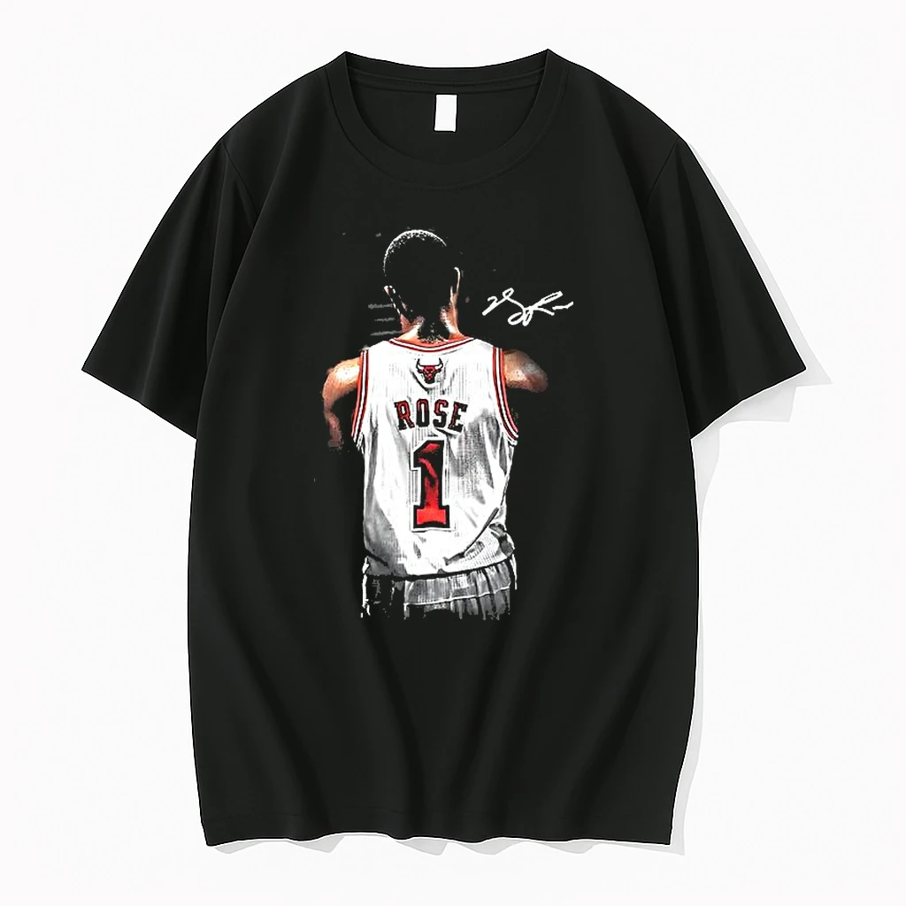Derrick Rose Chicago Bulls Nba 1 Of 1 Signature Woman Shirts
