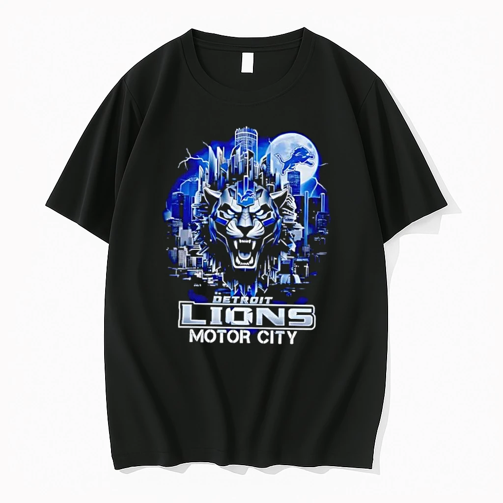 Detroit Lions Nfl Motor City Graphic Shirts