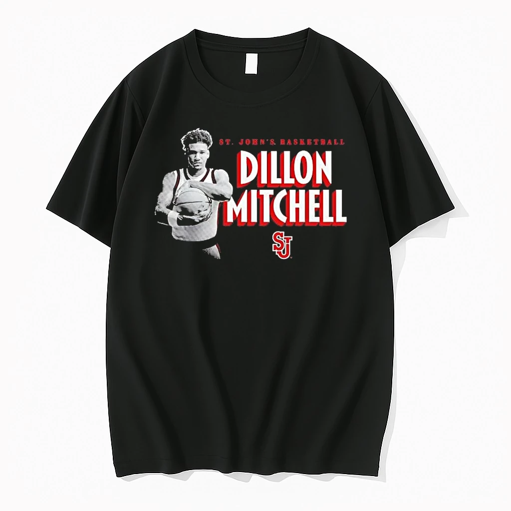 Dillon Mitchell Illustrated St Johns Basketball Shirts