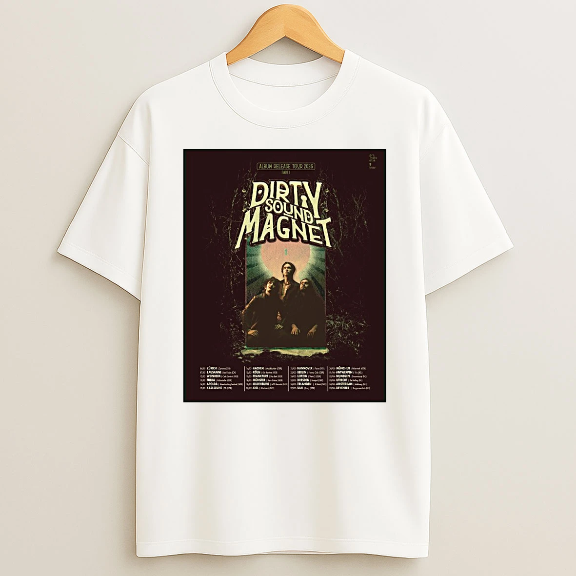 Dirty Sound Magnet Release Tour 2026 Shirts