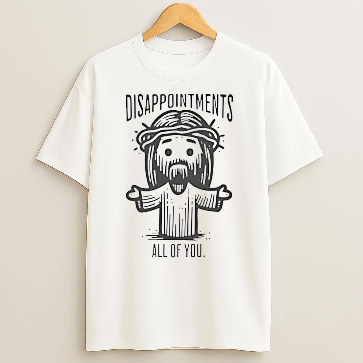 Disappointments All Of You Jesus Chibi Shirts