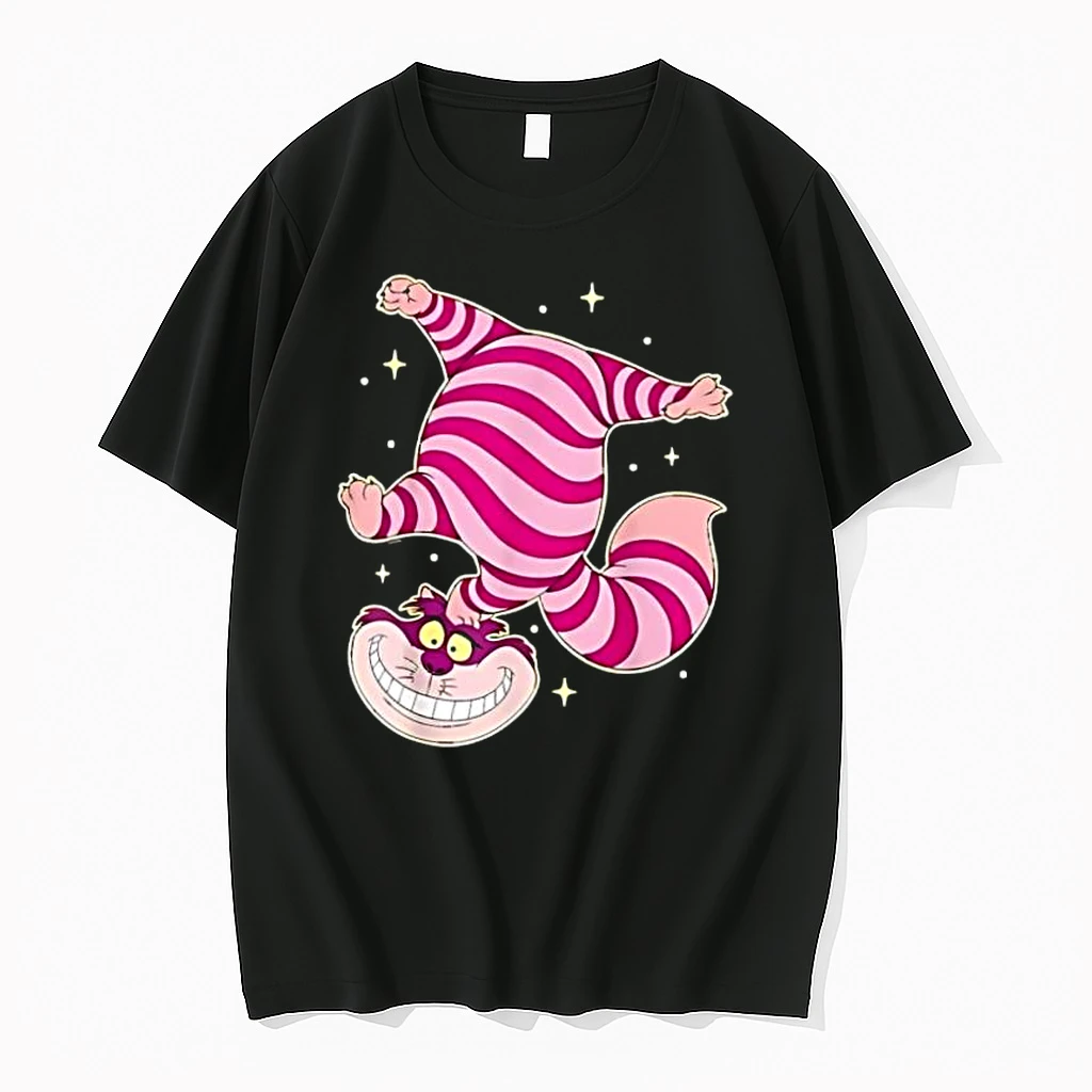 Disney Alice In Wonderland Cheshire Cat Cute Shirts