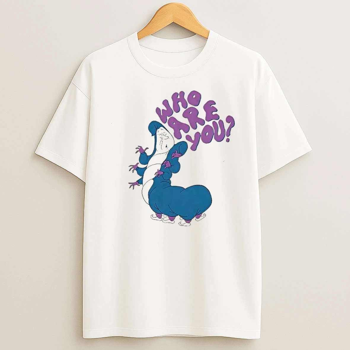 Disney Alice In Wonderland Who Are You Shirts