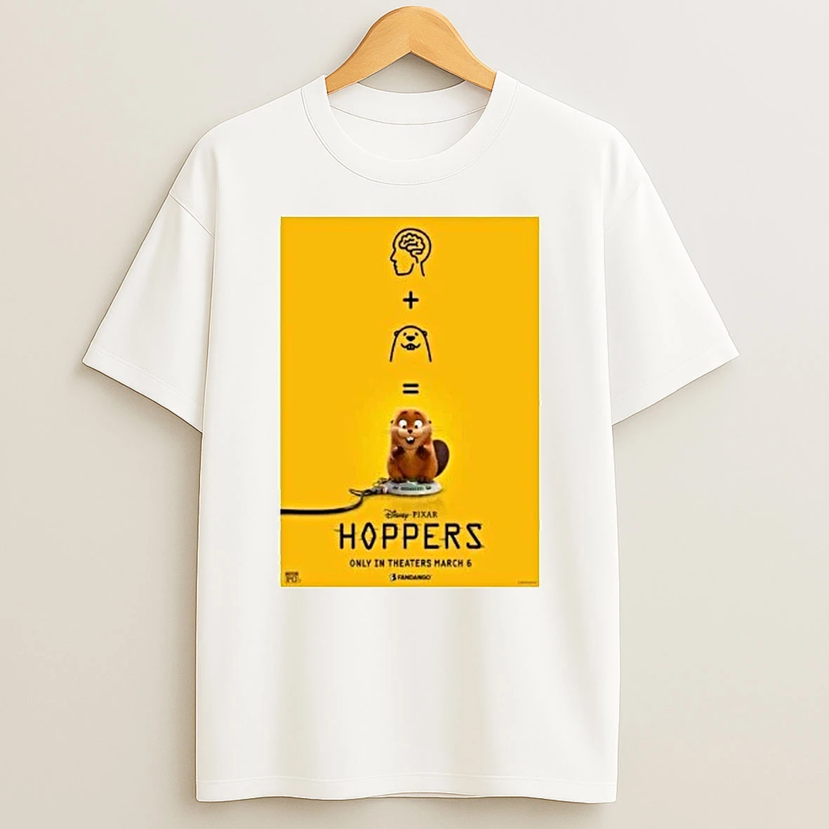Disney Pixar Hoppers In Theaters On March 6 2026 Exclusive Fandango Shirts