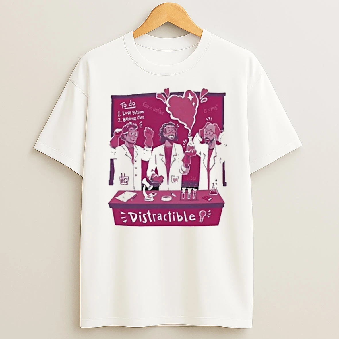Distractible Love Hypothesis Tour 2026 Shirts