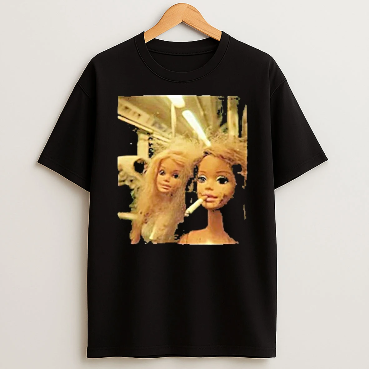 Distressed Doll Smoking 2025 Shirts