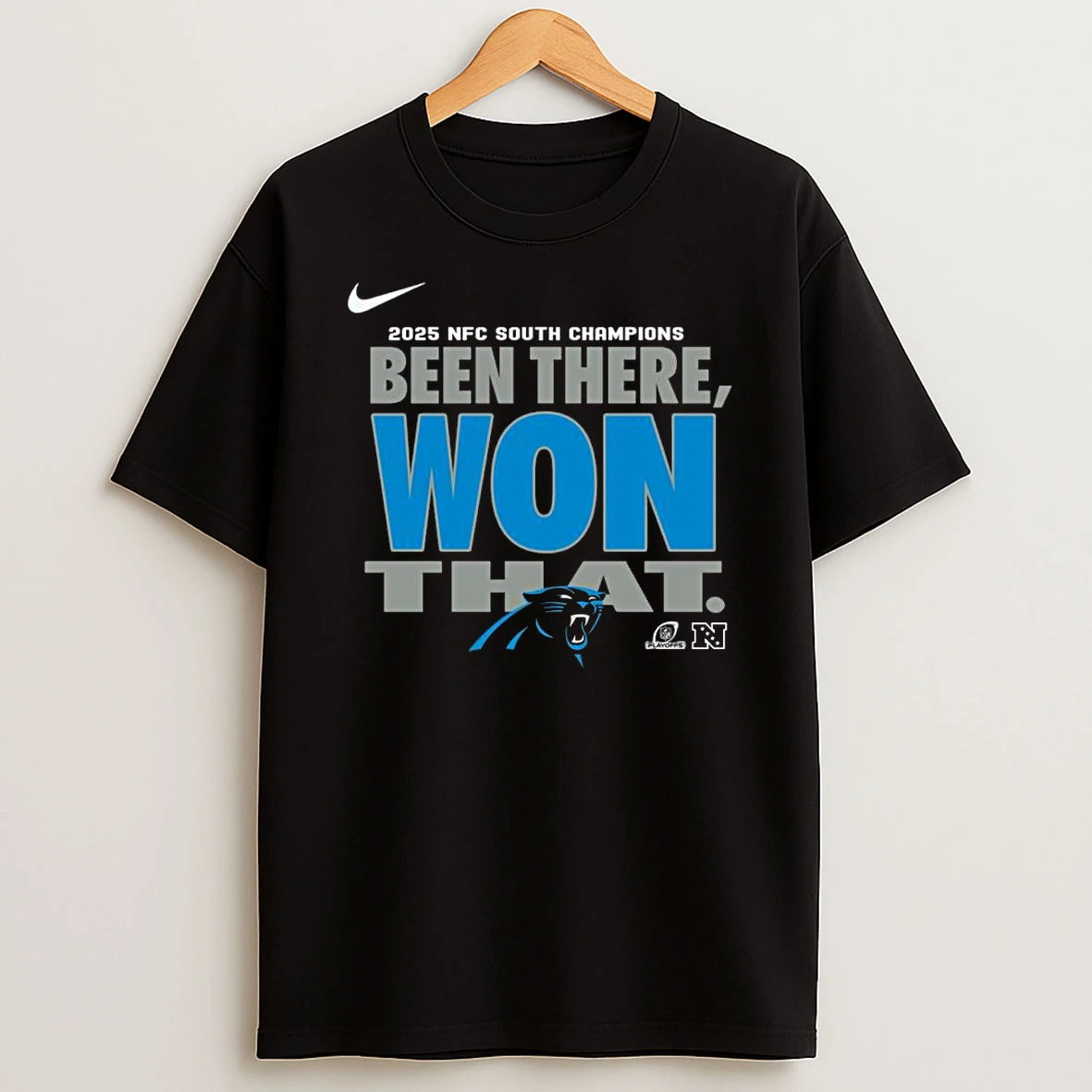 Division Champs Carolina Panthers Been There Won That Shirts