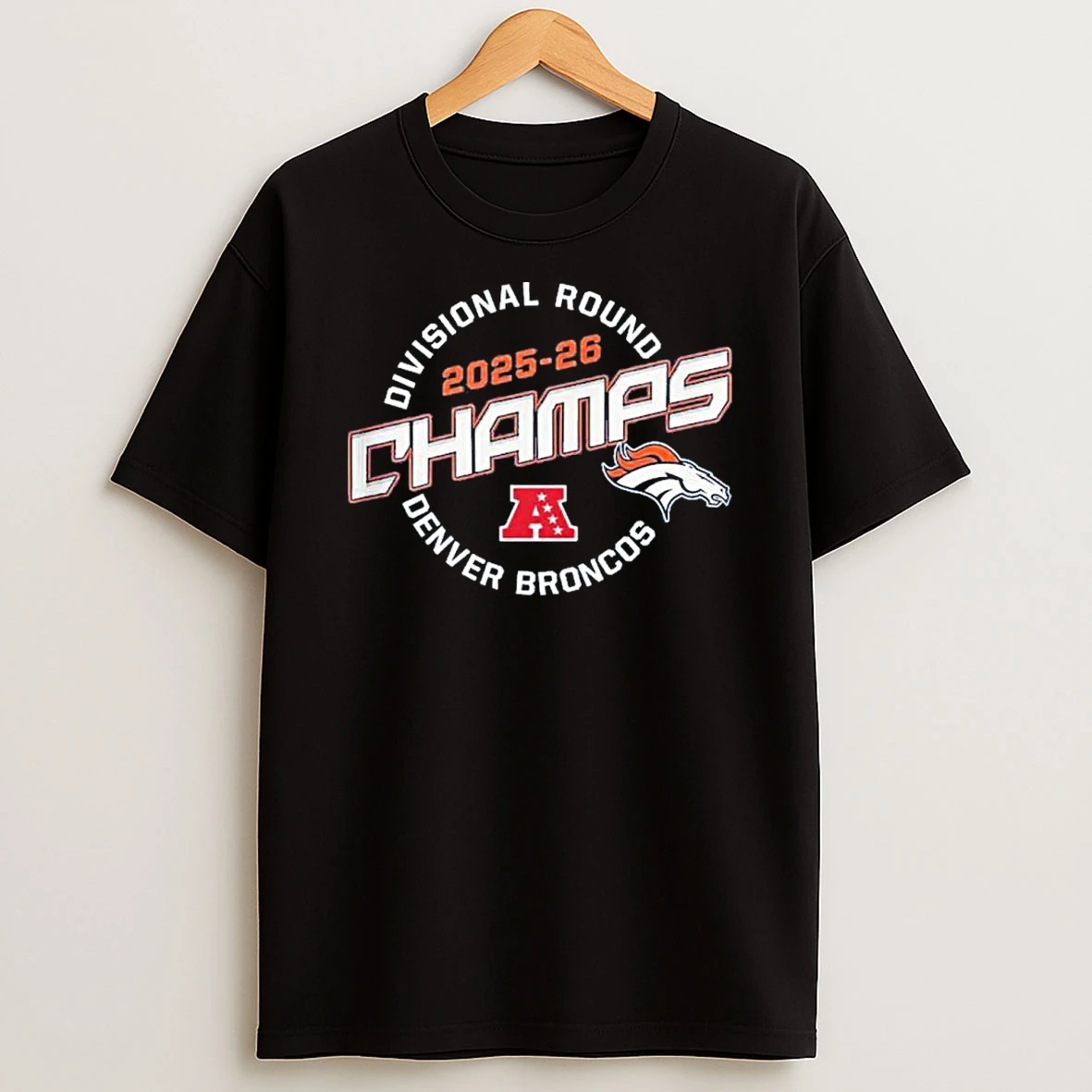 Divisional Round 2025 26 Denver Broncos Champs Shirts