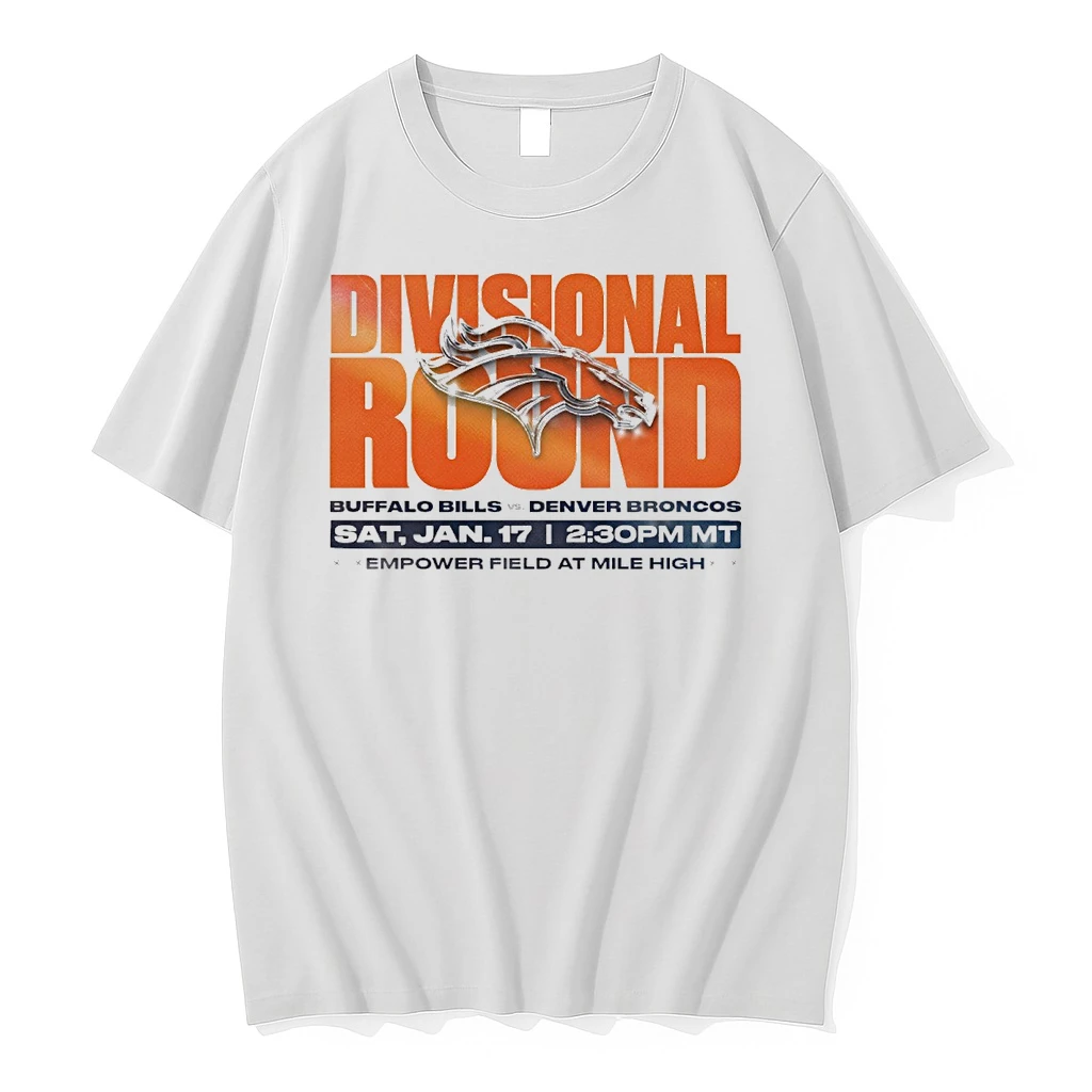 Divisional Round Buffalo Bills Vs Denver Broncos Jan 17 2026 Empower Field At Mile High Shirts