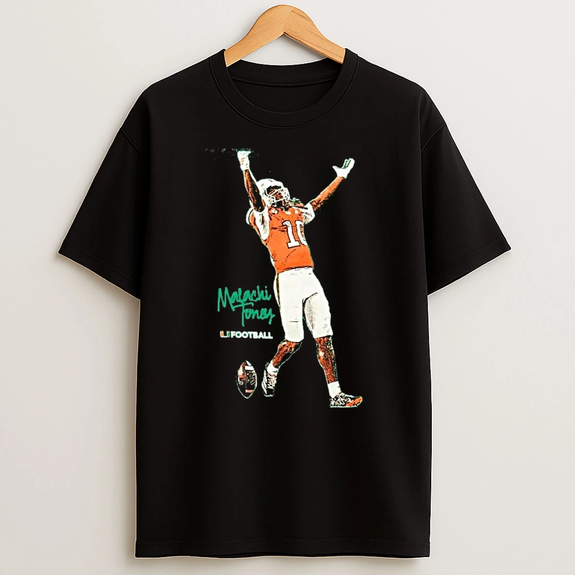 Dj Khaled Malachi Toney Miami Football Shirts