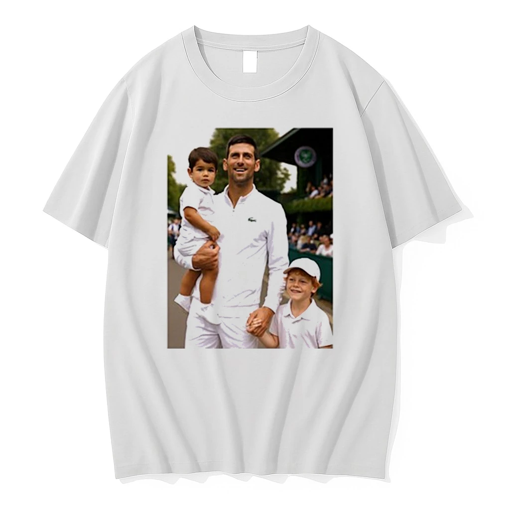 Djokovic Alcaraz And Jannik Australian Open Shirts