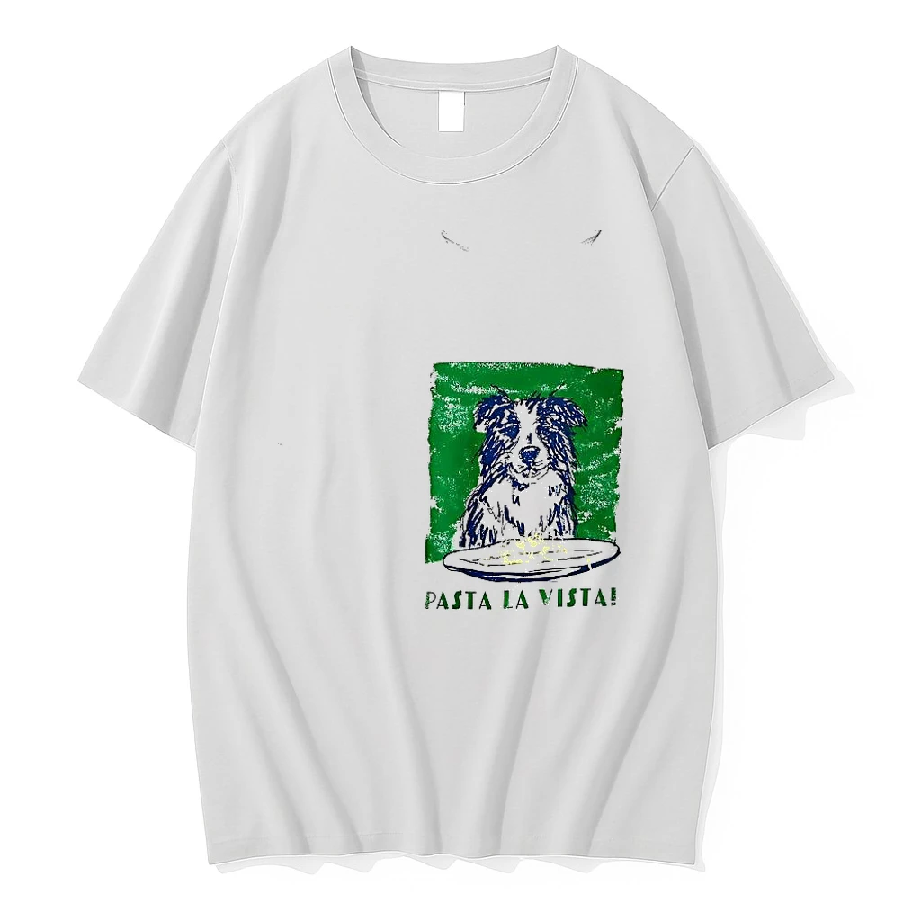 Dog Pasta La Vista Woman Shirts