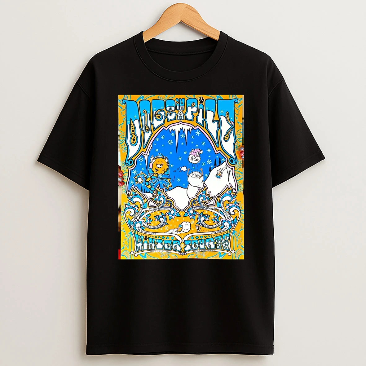 Dogs In A Pile Winter January 15 31 2026 Tour Shirts