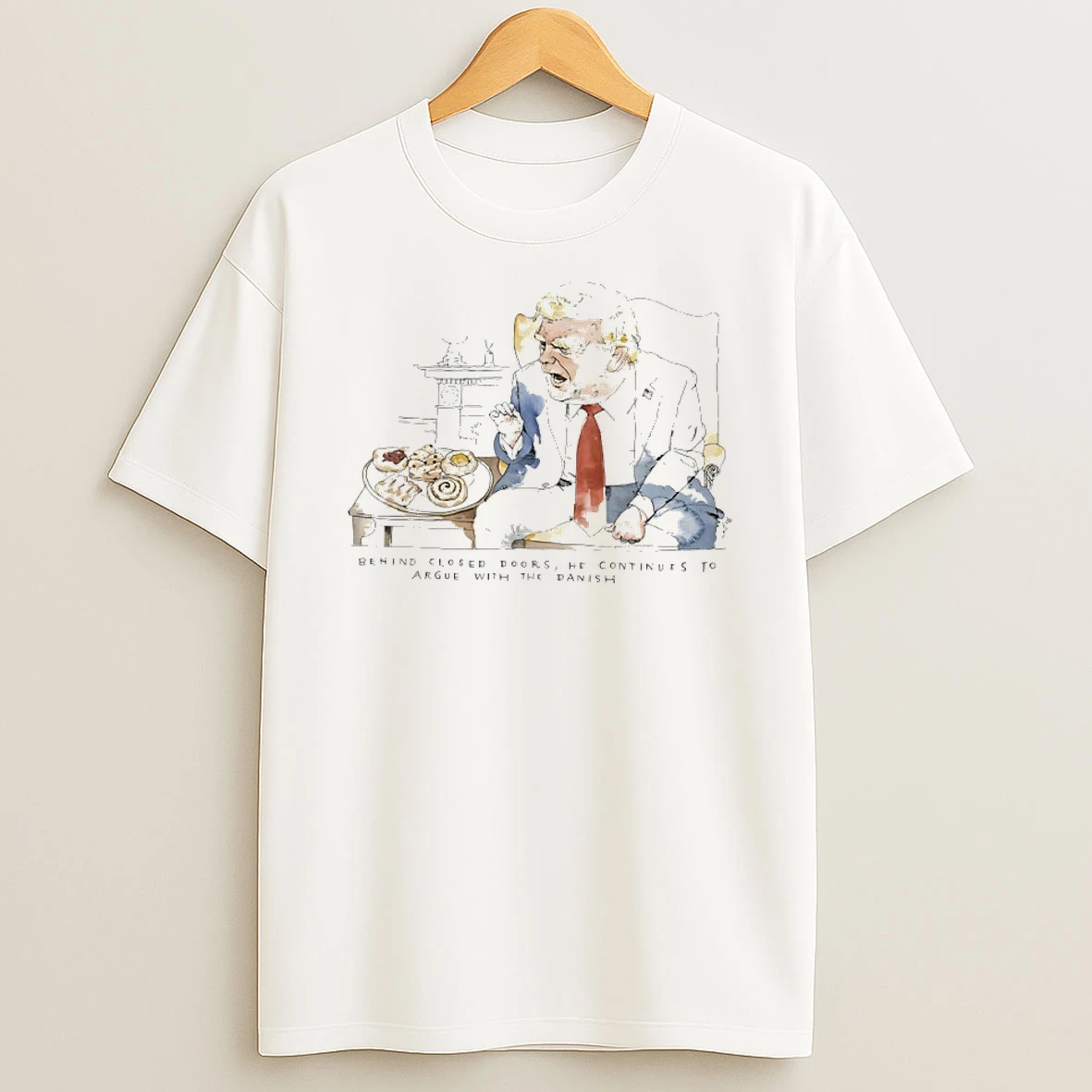 Donald Trump Continues To Argue With The Danish Kvetchbook Barry Blitt Shirts