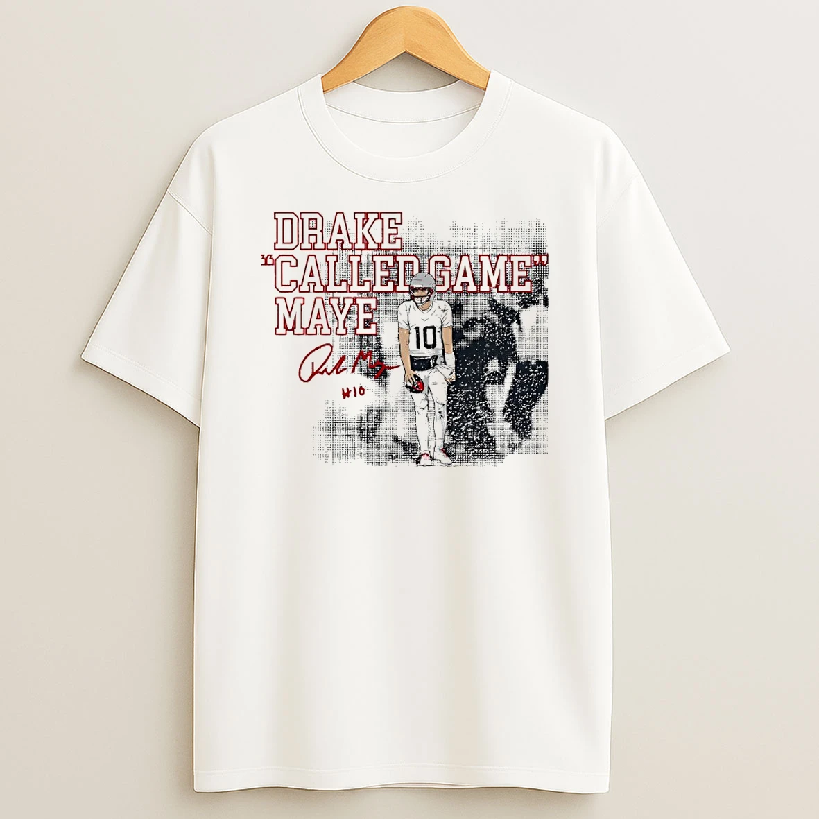 Drake Maye New England Patriots Called Game Shirts