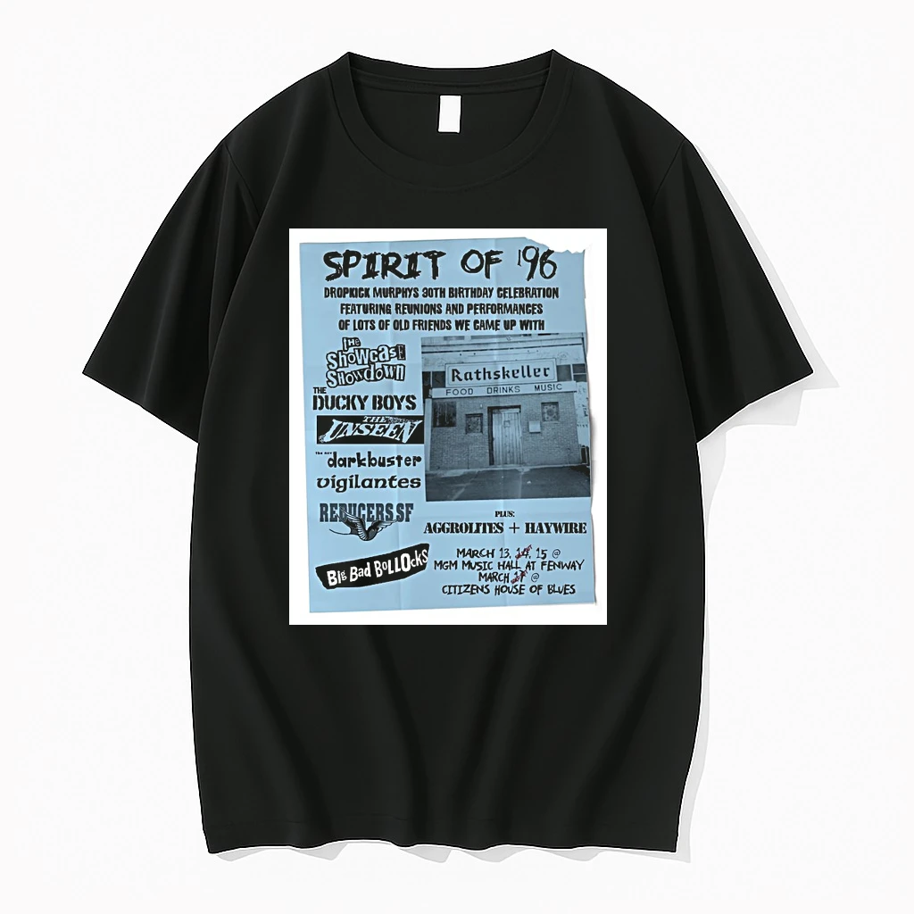 Dropkick Murphys 30th Birthday Celebration Spirit Of 96 March 13 15 2026 Shirts