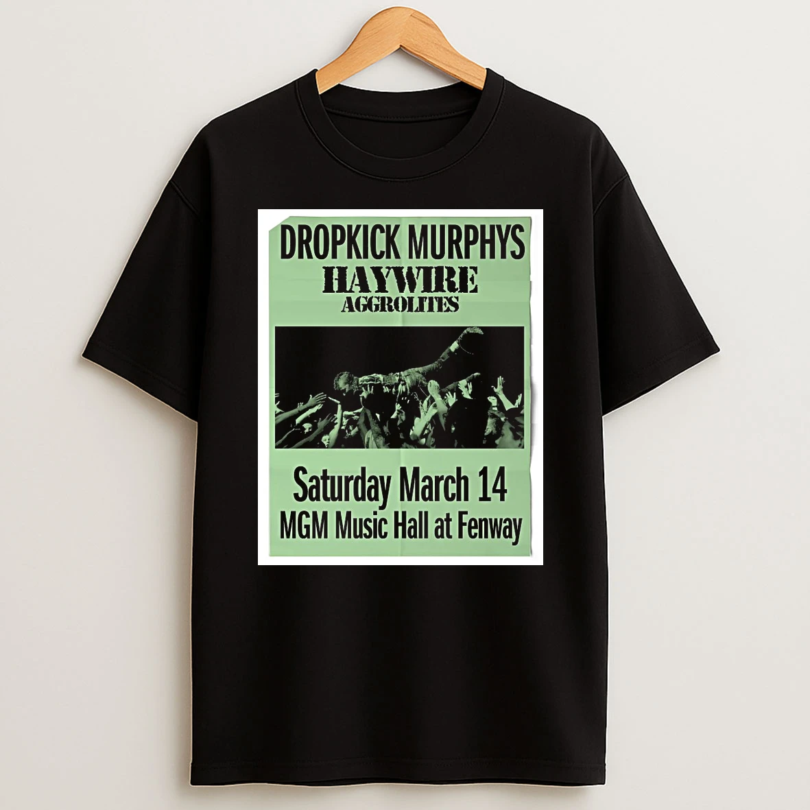 Dropkick Murphys Haywire Aggrolites March 14 2026 Mgm Music Hall At Fenway Shirts