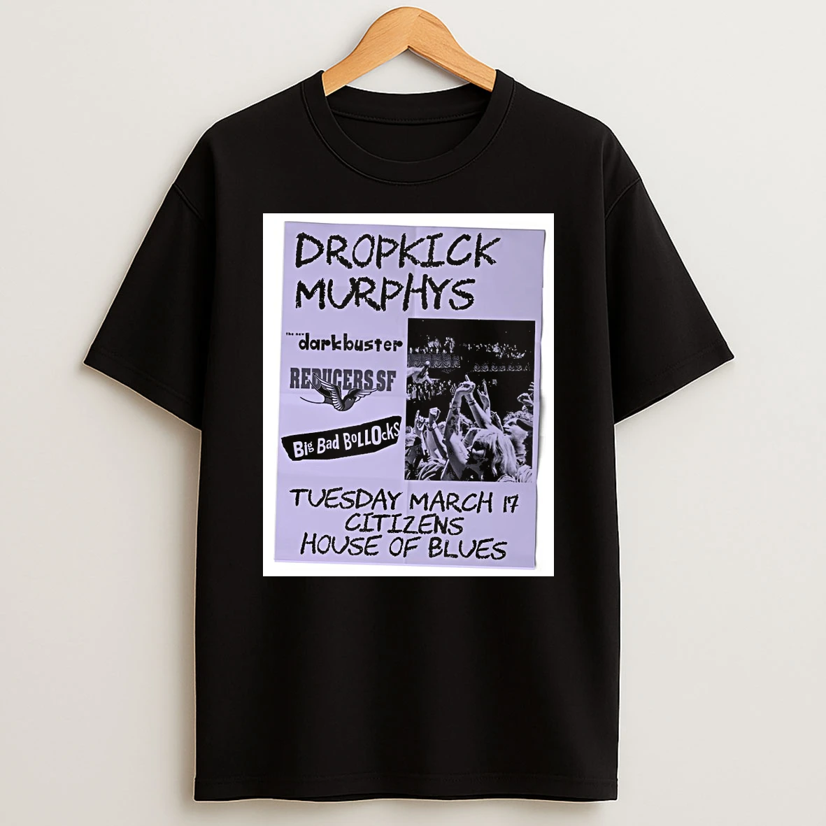 Dropkick Murphys March 17 2026 Citizens House Of Blues Shirts