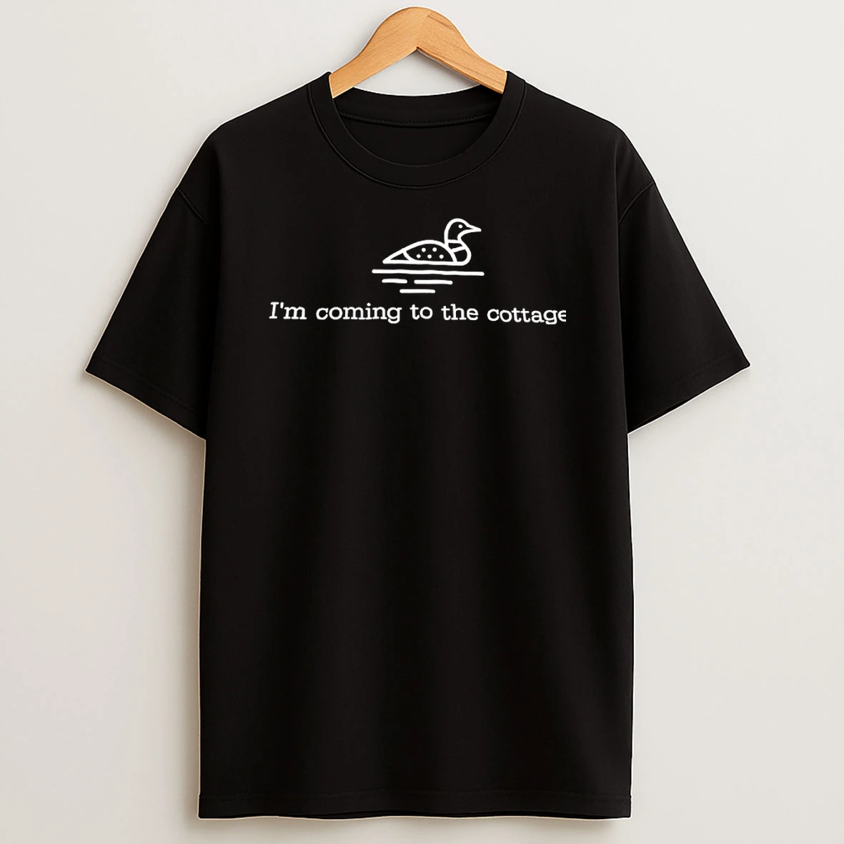 Duck Im Coming To The Cottage Shirts