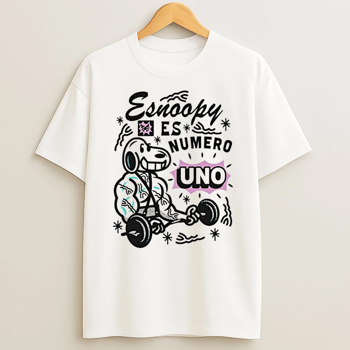 Esnoopy Gym Es Numero Uno Shirts