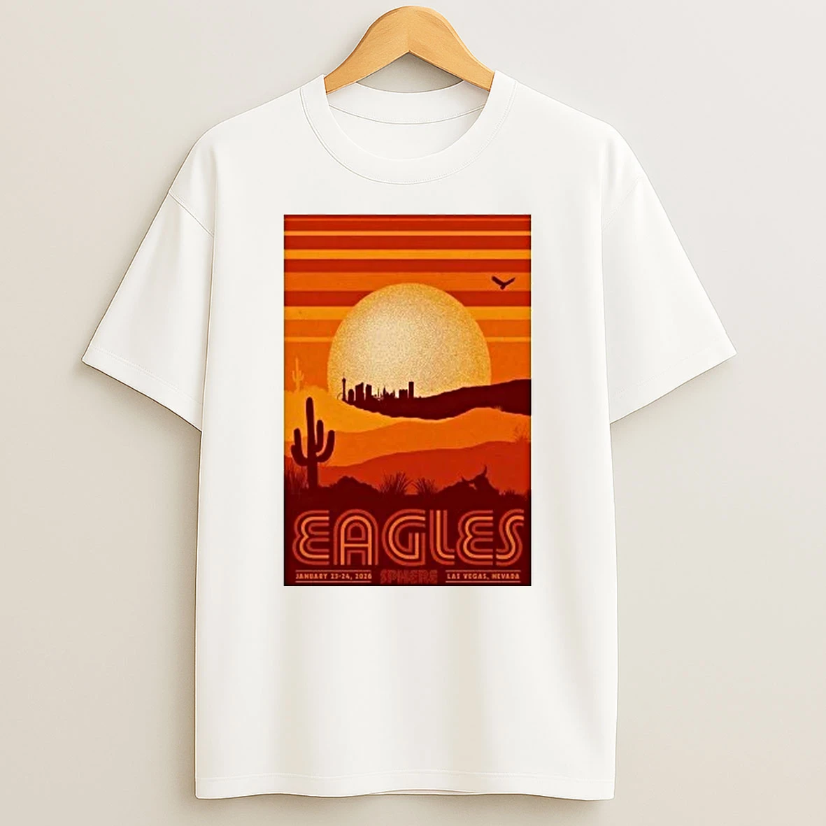 Eagles Las Vegas Nv Jan 23 24 2026 Shirts