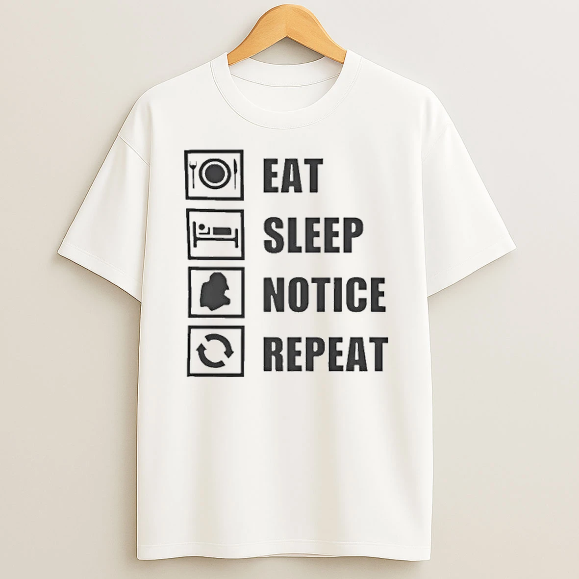 Eat Sleep Notice Repeat Tour 2026 Shirts