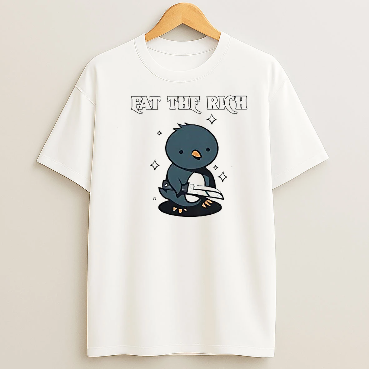 Eat The Rich Bird Meme Shirts