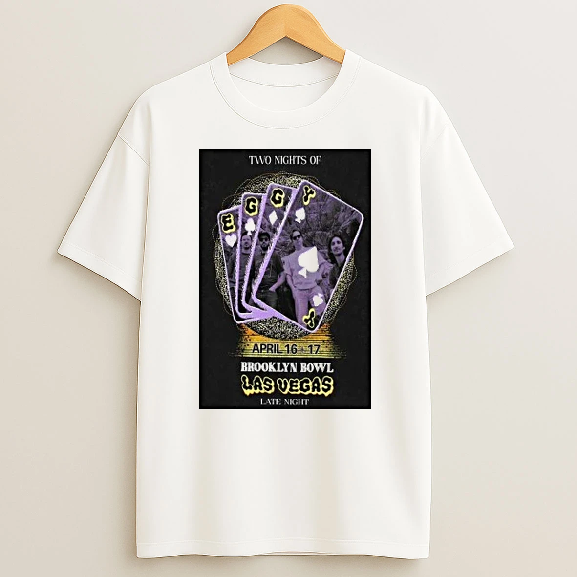 Eggy Brooklyn Bowl Las Vegas Two Nights Of Late Night Jan 16 17 2026 Shirts