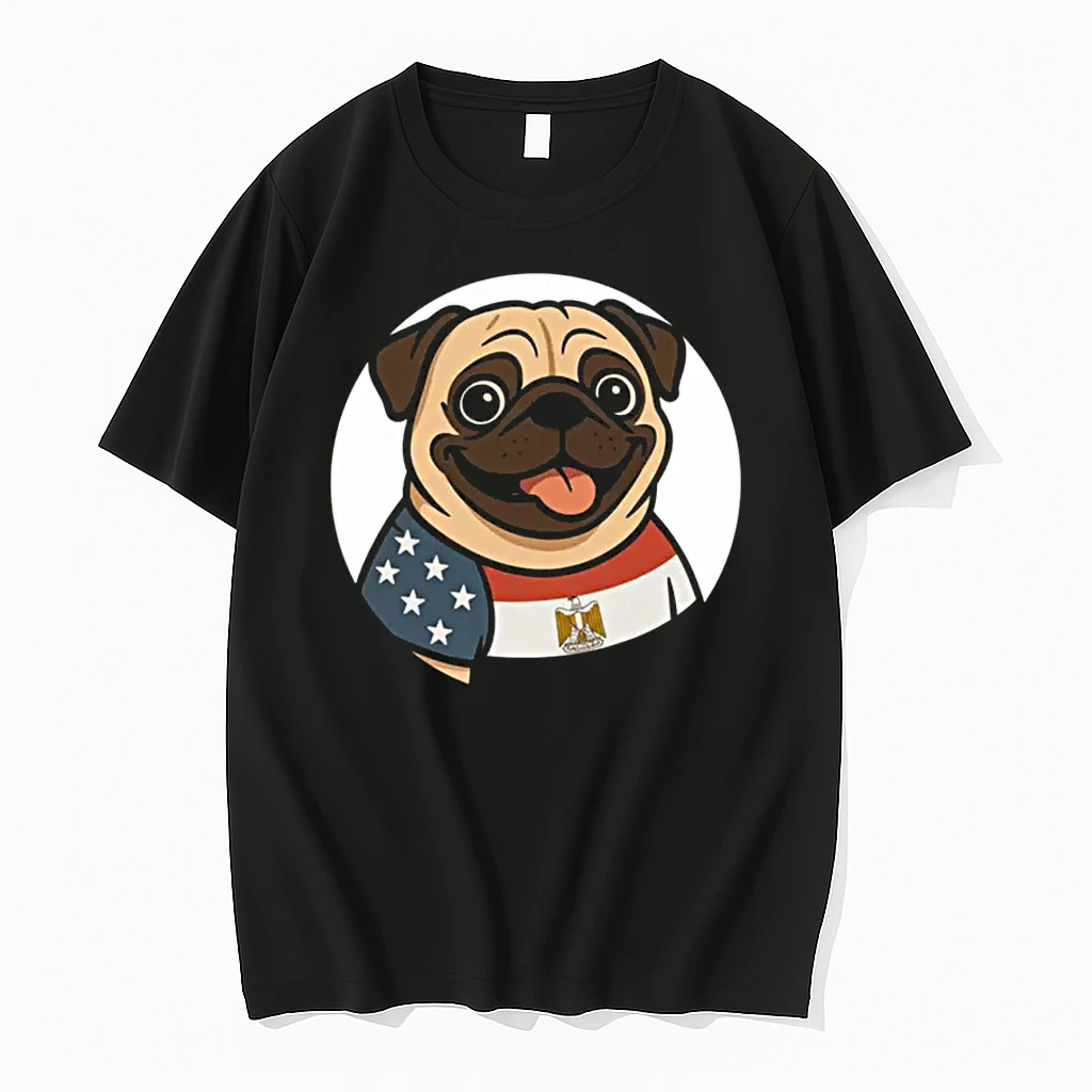 Egypt Flag Pug Funny Egyptian Shirts