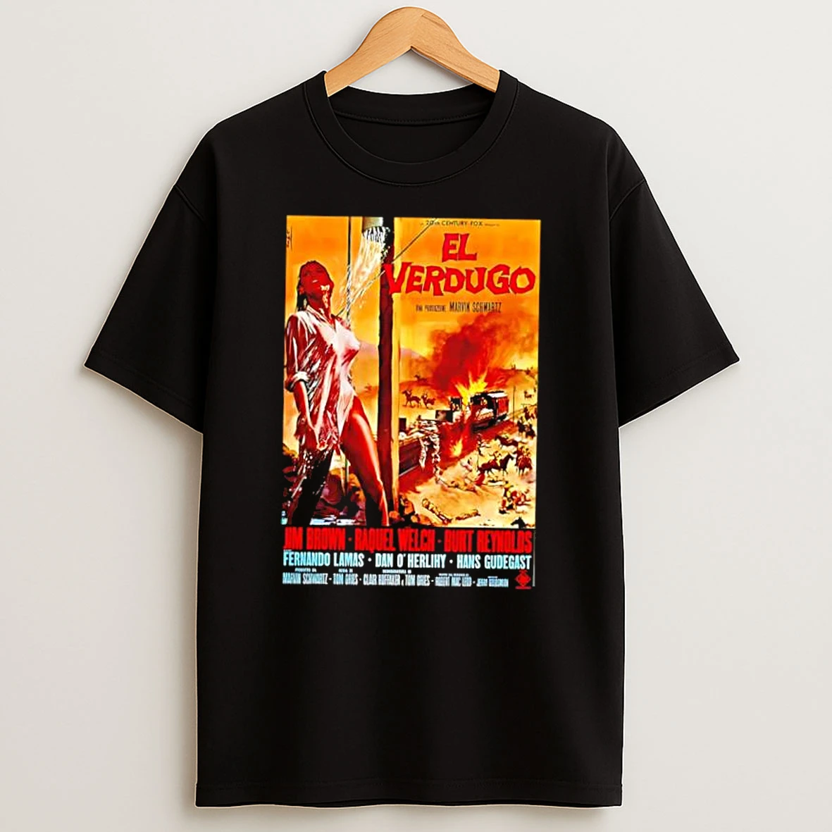 El Verdugo Jim Brown Raquel Welch Burt Reynolds Shirts