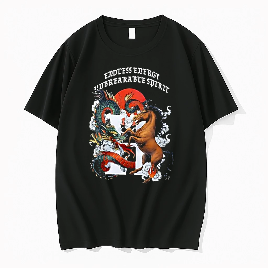 Endless Energy Unbreakable Spirit Dragon Vs Horse Shirts