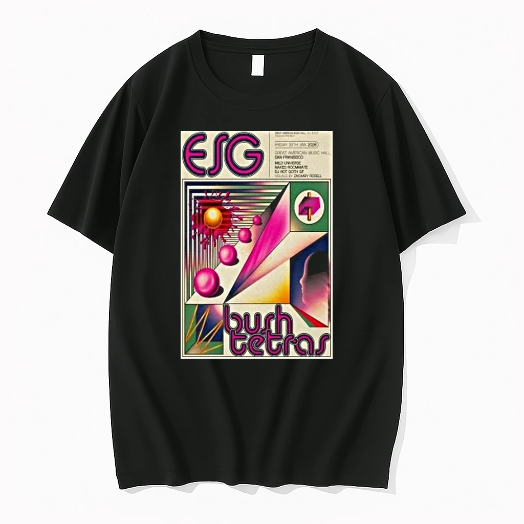 Esg And Bush Tetras Tour San Francisco Ca On Jan 30 2026 Shirts