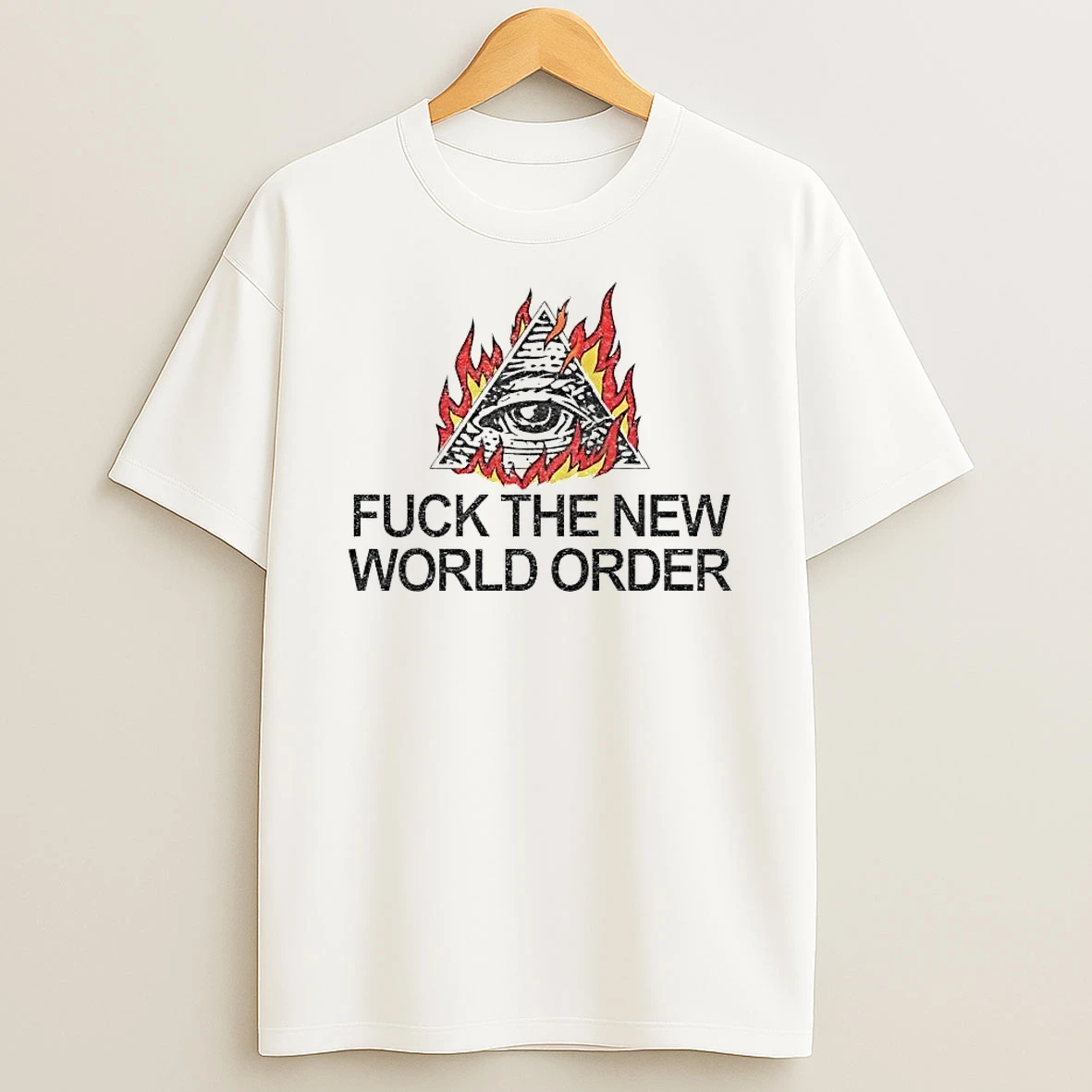 Eye Of Providence Fuck The New World Order Shirts
