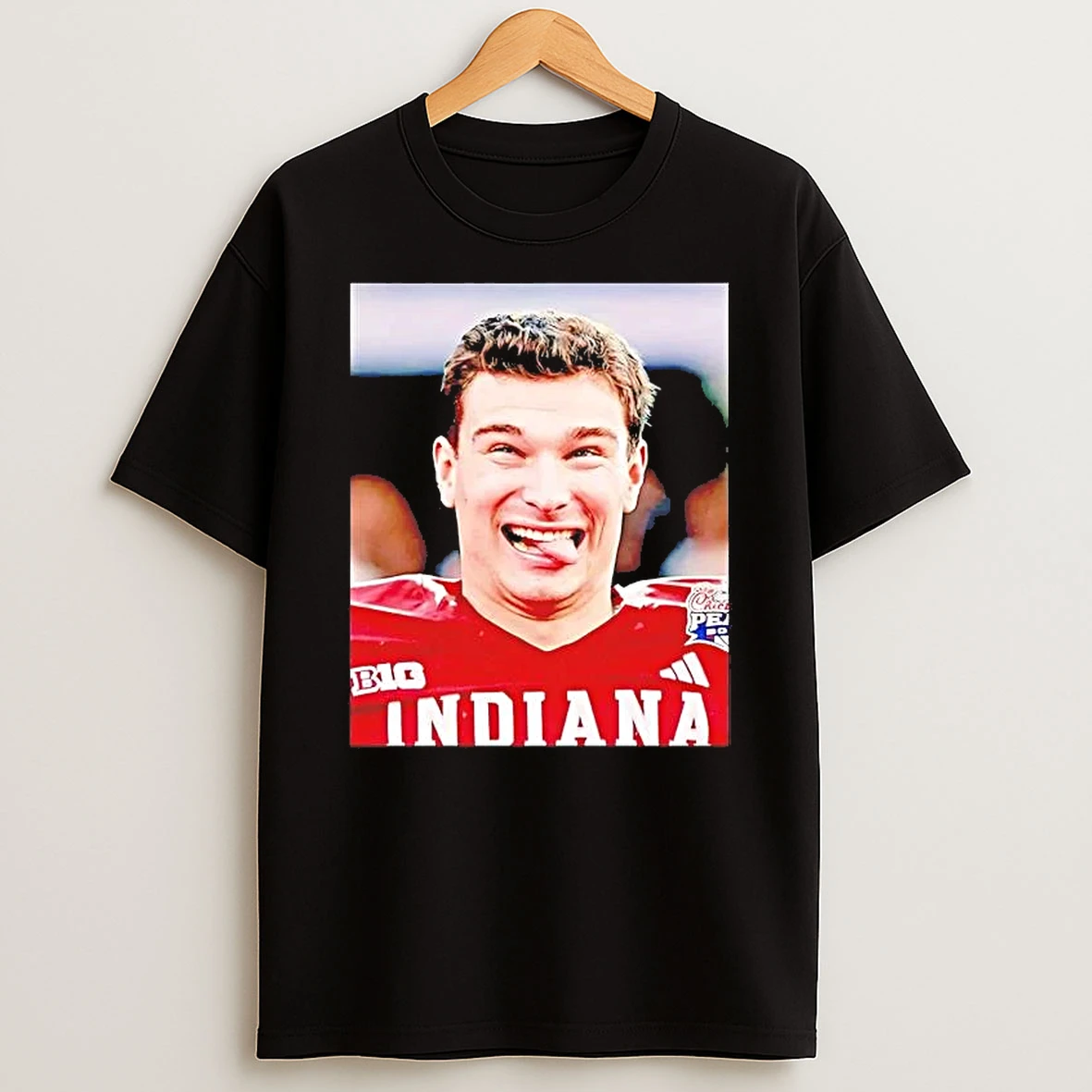 Fernando Mendoza Smile Celebration Meme Indiana Football Shirts