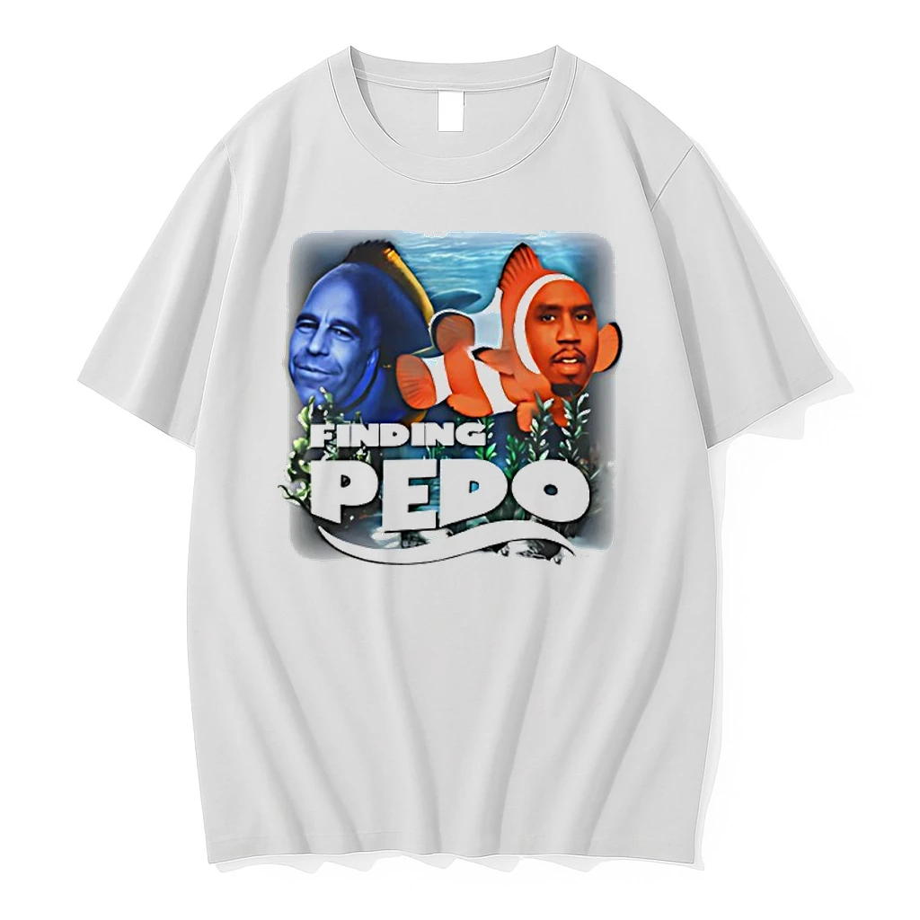 Finding Nemo Diddy And Jeffrey Epstein Pedo Meme Shirts