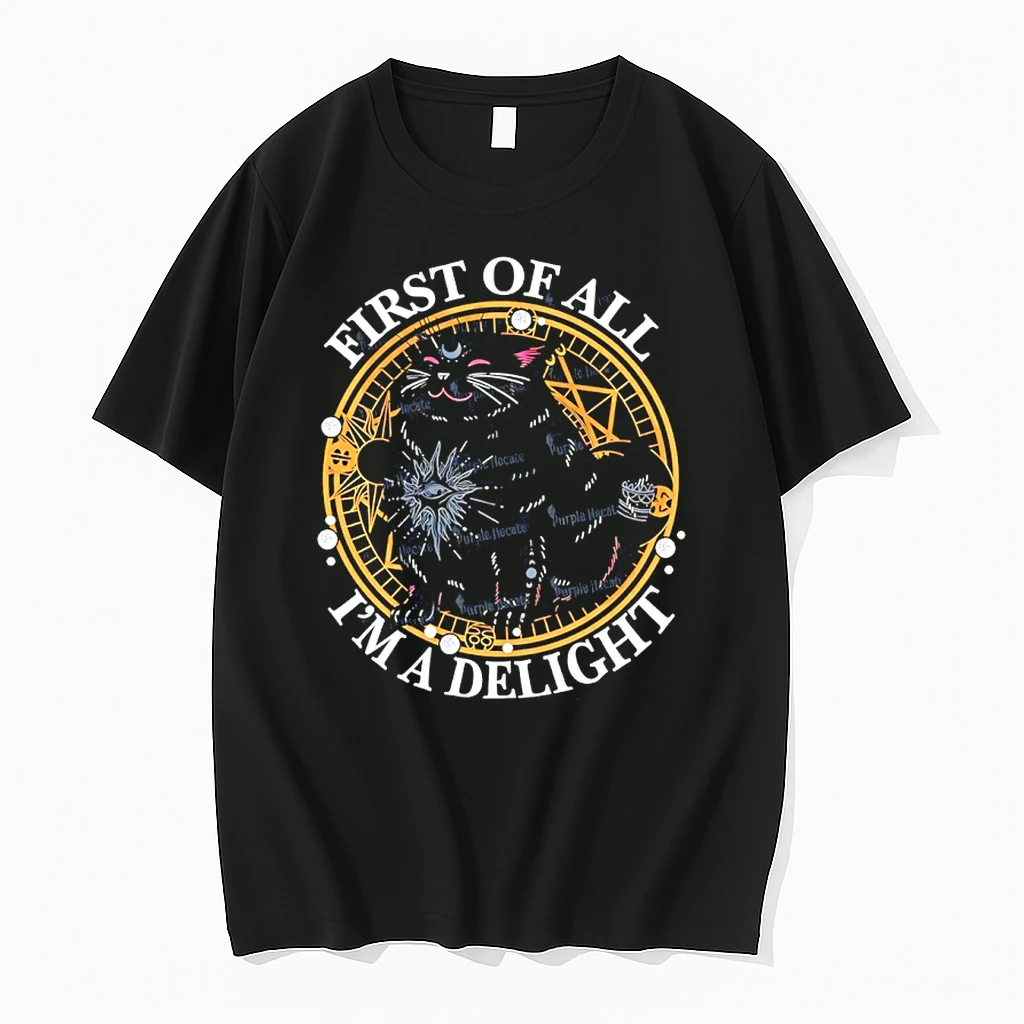 First Of All Im A Delight Cat Shirts