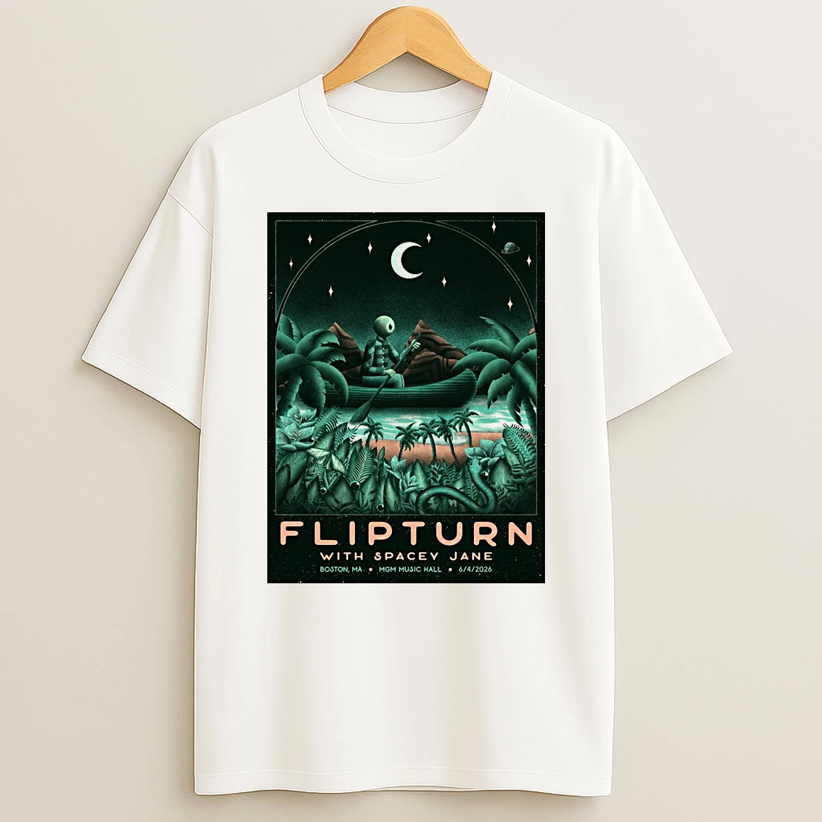 Flipturn Mgm Music Hall Boston Ma June 4 2026 Shirts