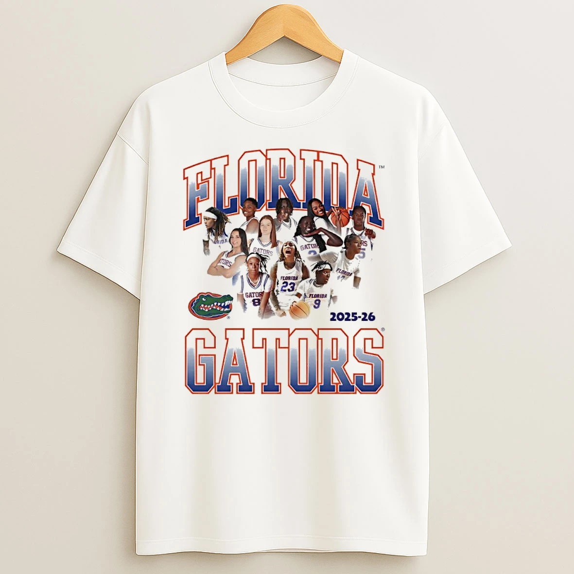 Florida Gators Womens Basketball 2025 2026 All Team Graphic Shirts