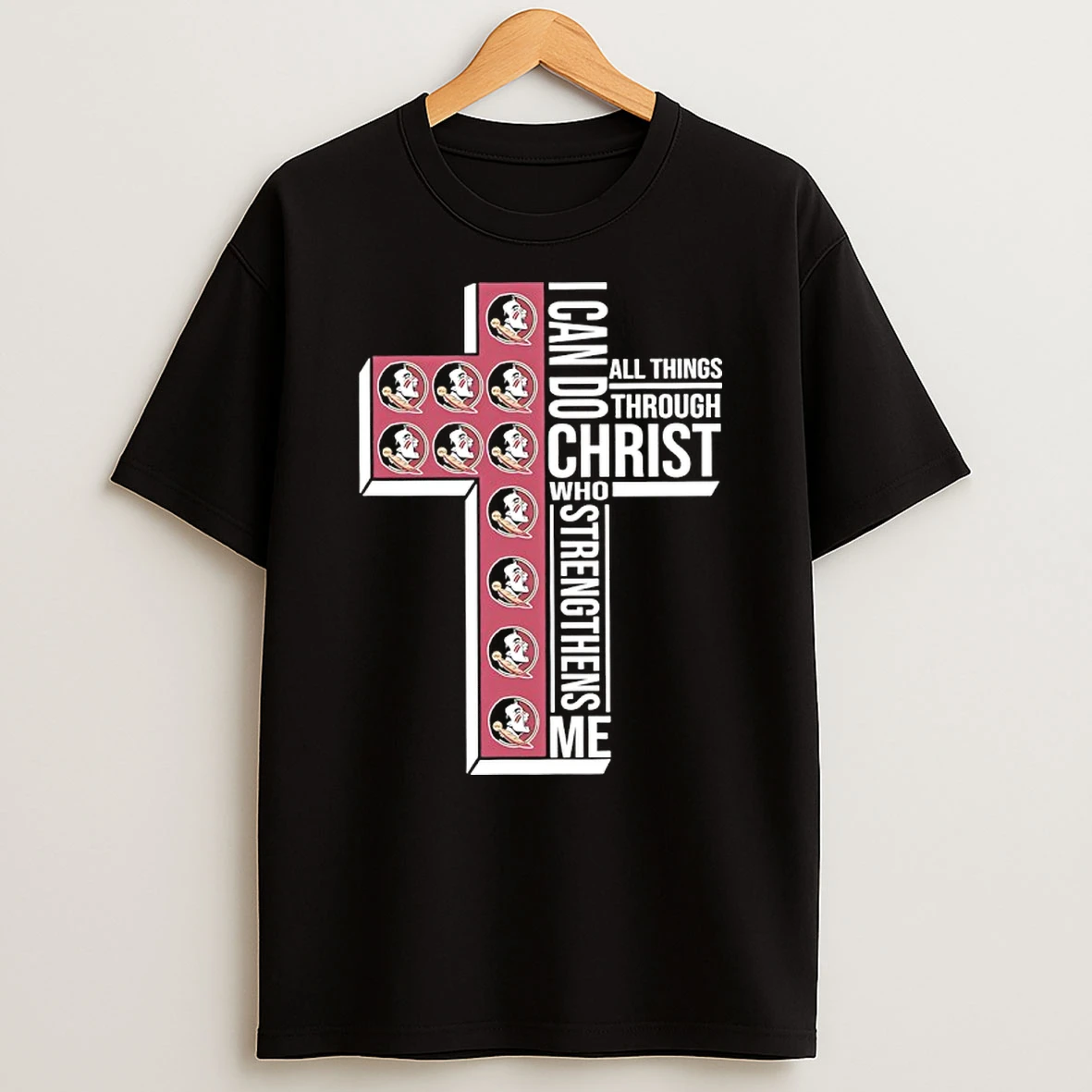 Florida State Womens Basketball I Can All Things Do Through Christ Who Strengthens Me Shirts