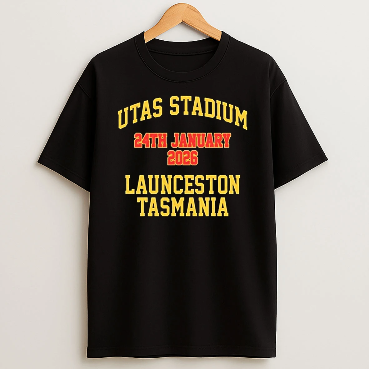 Foo Fighters 24th January 2026 Utas Stadium Launceston Tasmania Shirts