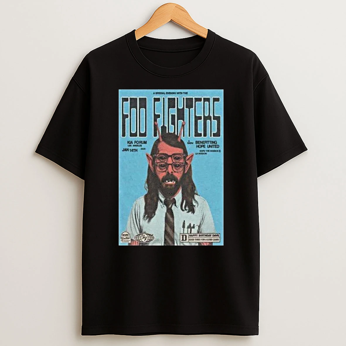 Foo Fighters Jan 14 2026 In Inglewood Ca Tour Shirts
