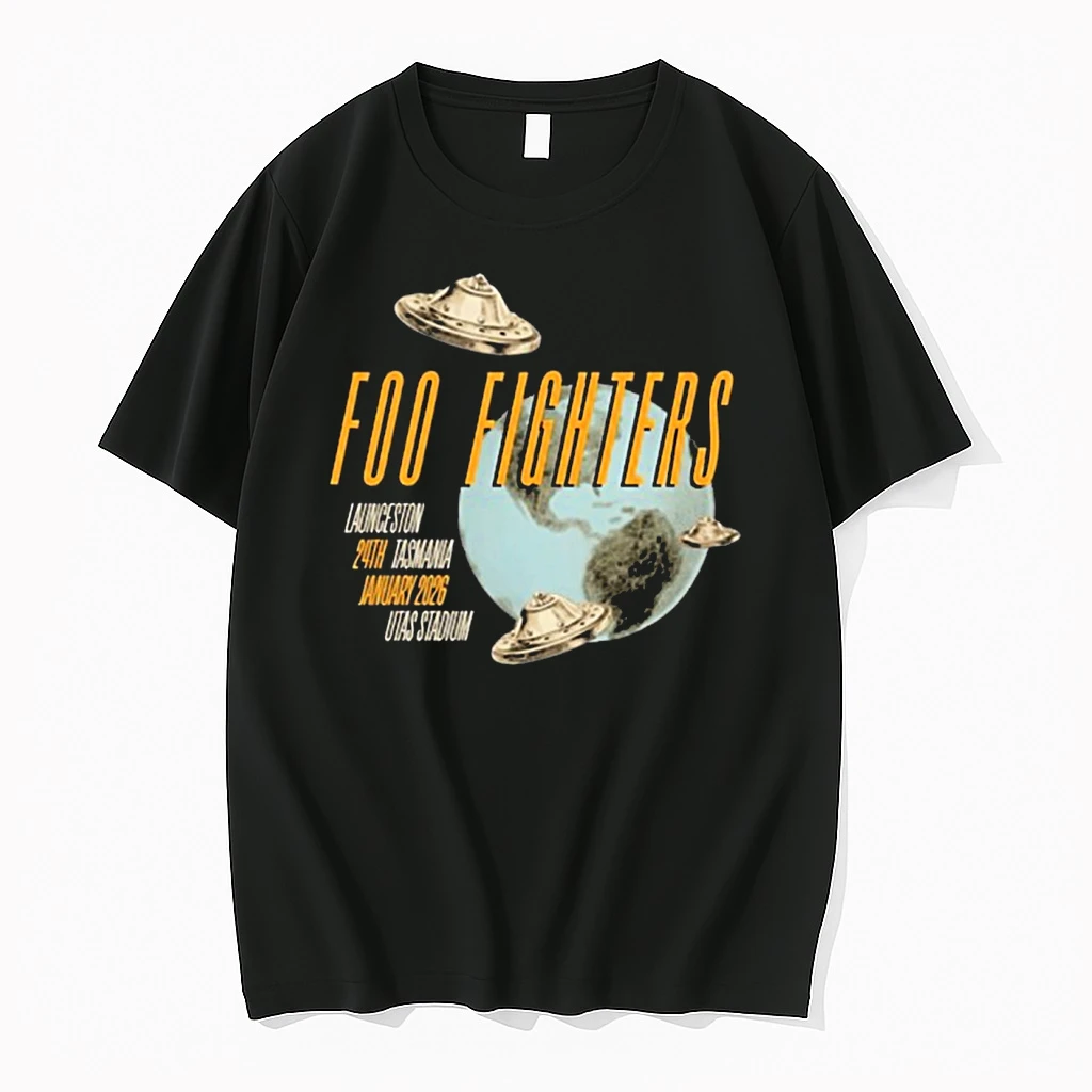 Foo Fighters Ufo Tasmania Utas Stadium January 24 2026 Shirts