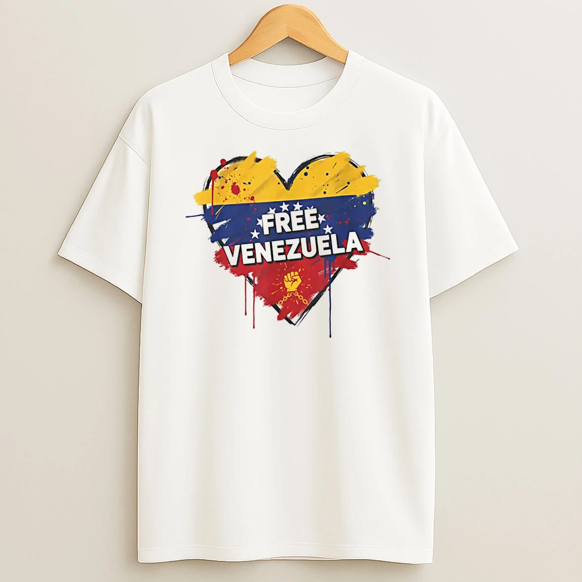 Free Venezuela Flag Patriotic Funny Venezuela Libre Freedom Shirts