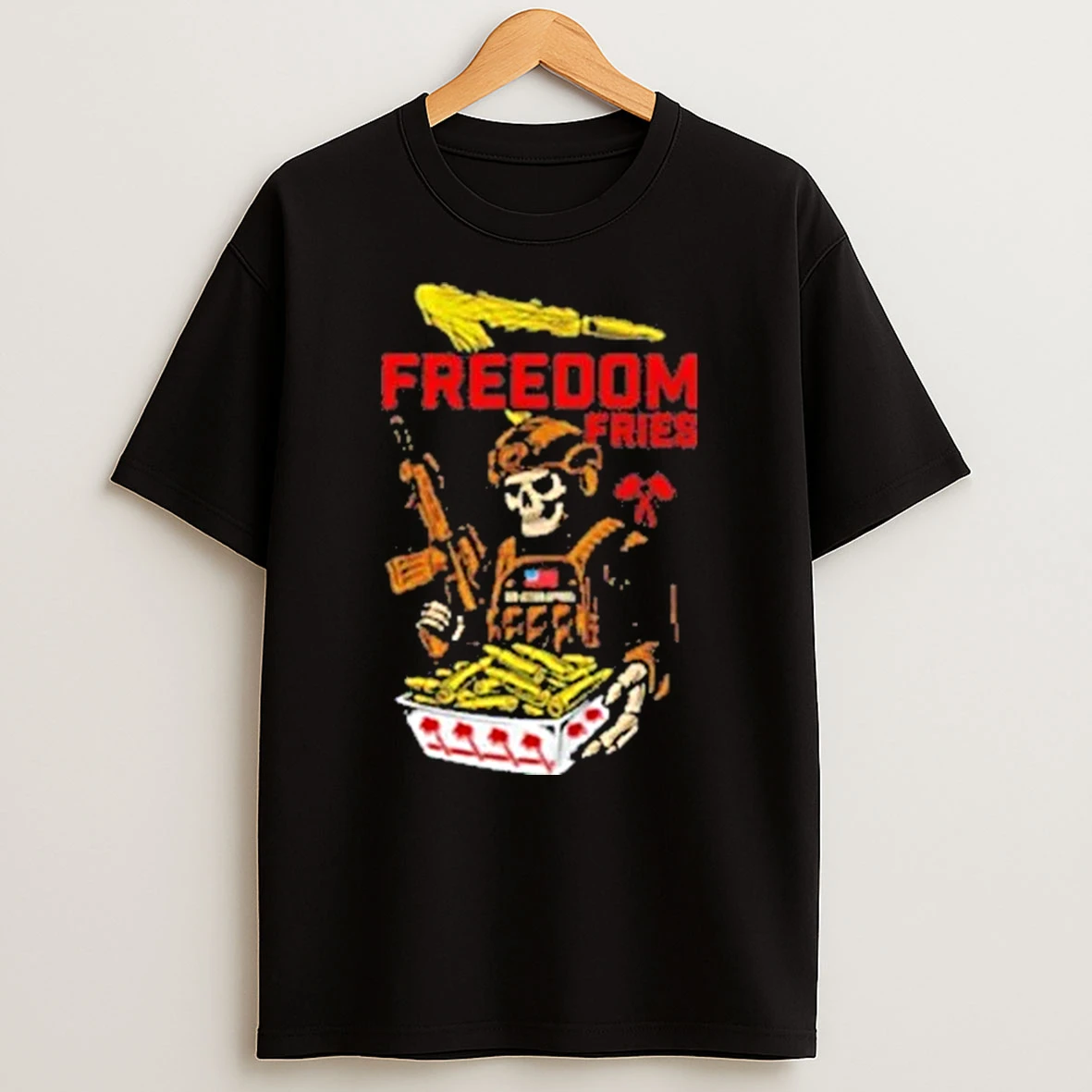 Freedom Fries Skeleton Shirts