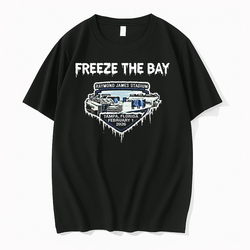 Freeze The Bay Raymond James Stadium Tampa Florida February 1 2026 Shirts