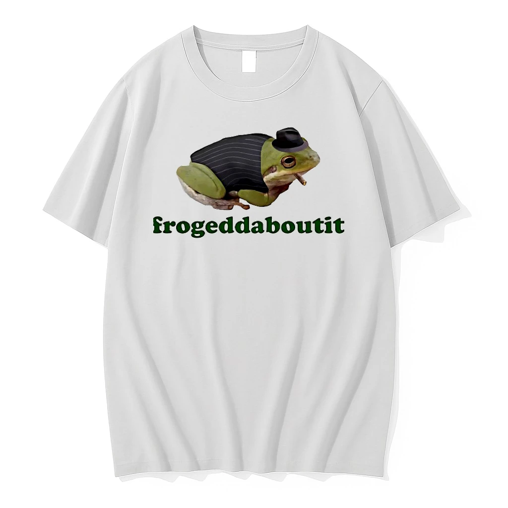 Frog Smoking Frogeddaboutit Shirts