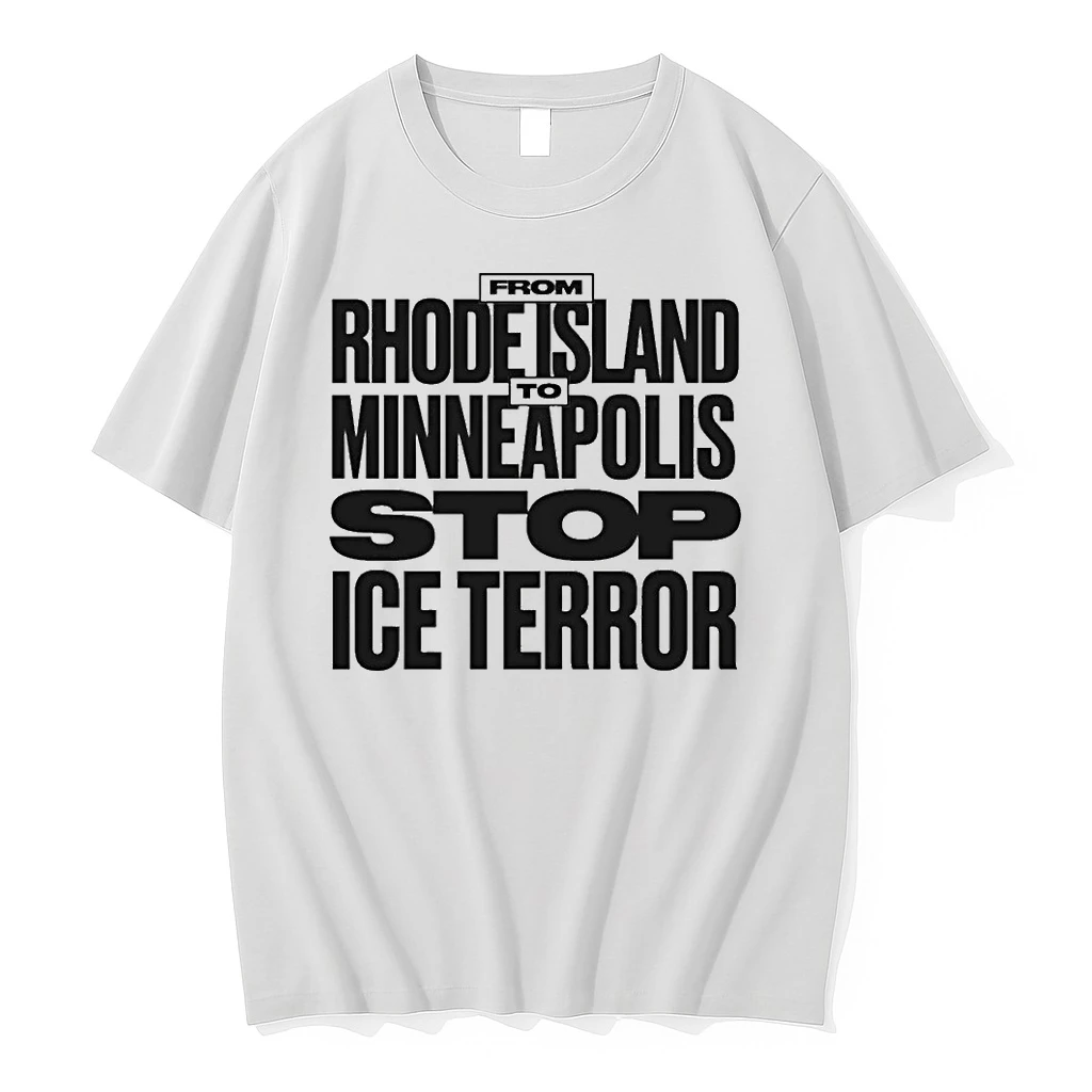 From Rhode Island Minneapolis Stop Ice Terror Shirts