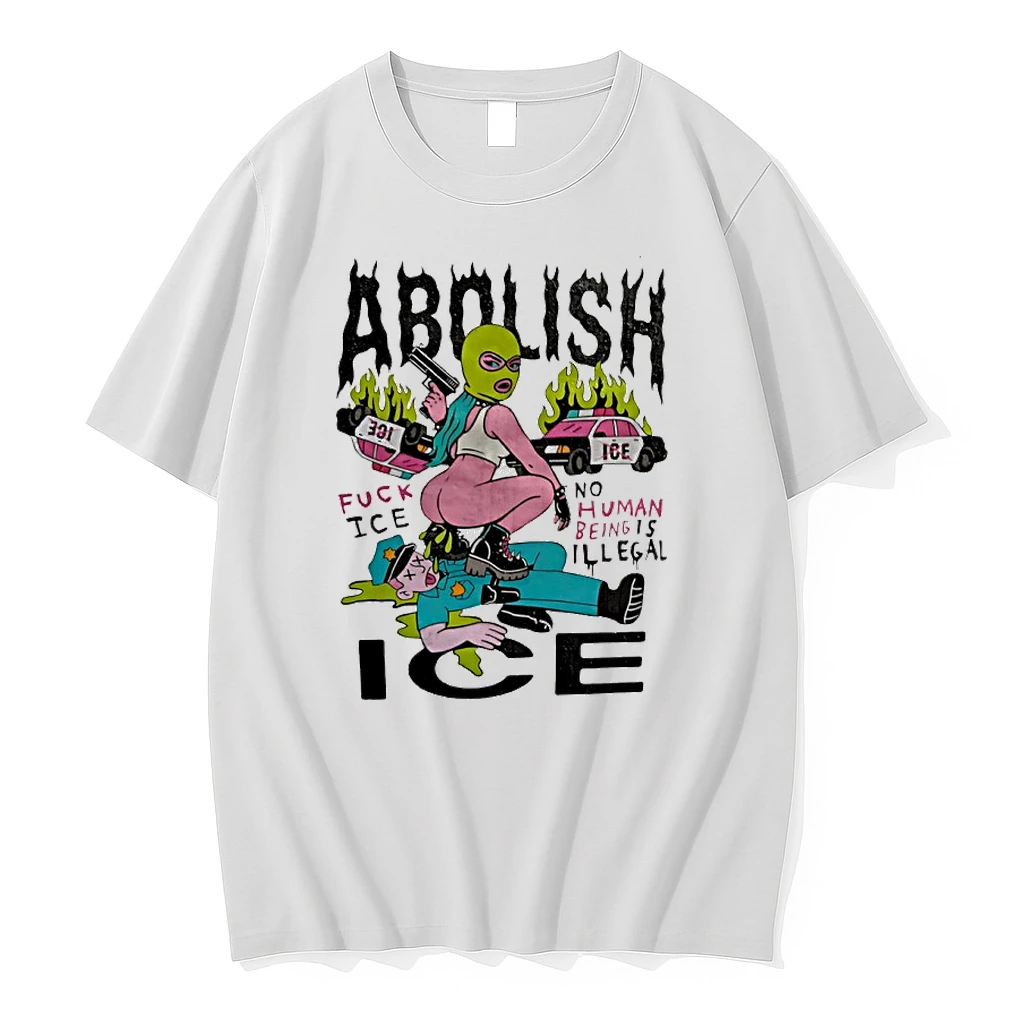 Fuck Ice Abolish No Human Being Is Illegal Meme Shirts