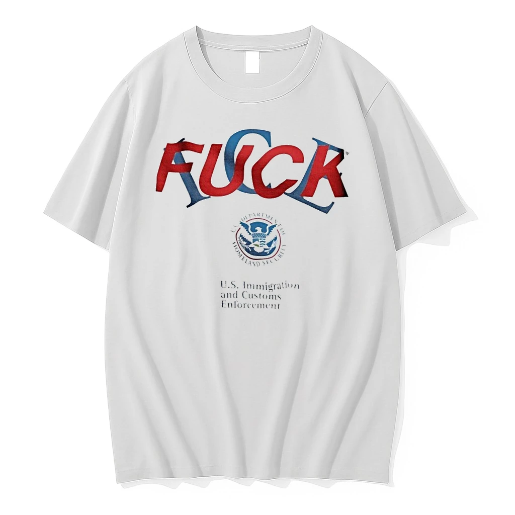 Fuck Ice U S Department Of Homeland Security Immigration And Customs Enforcement Shirts